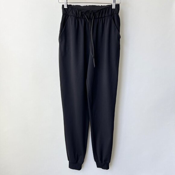 ❤️ Lululemon Keep moving joggers , black, Size 4 B136 - Picture 4 of 12